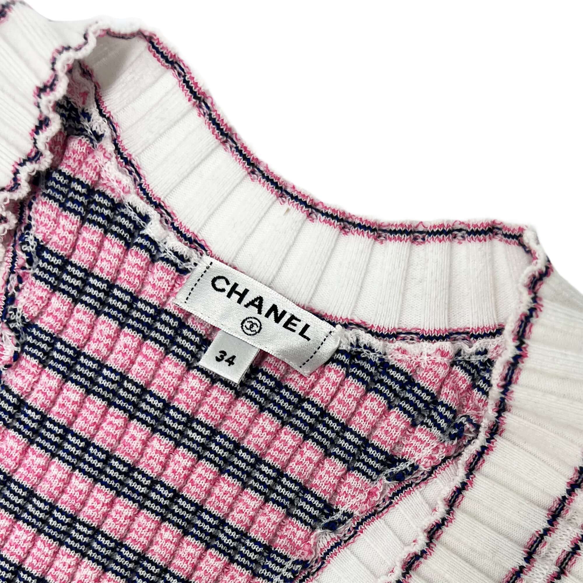 Chanel knit dress spring collection
