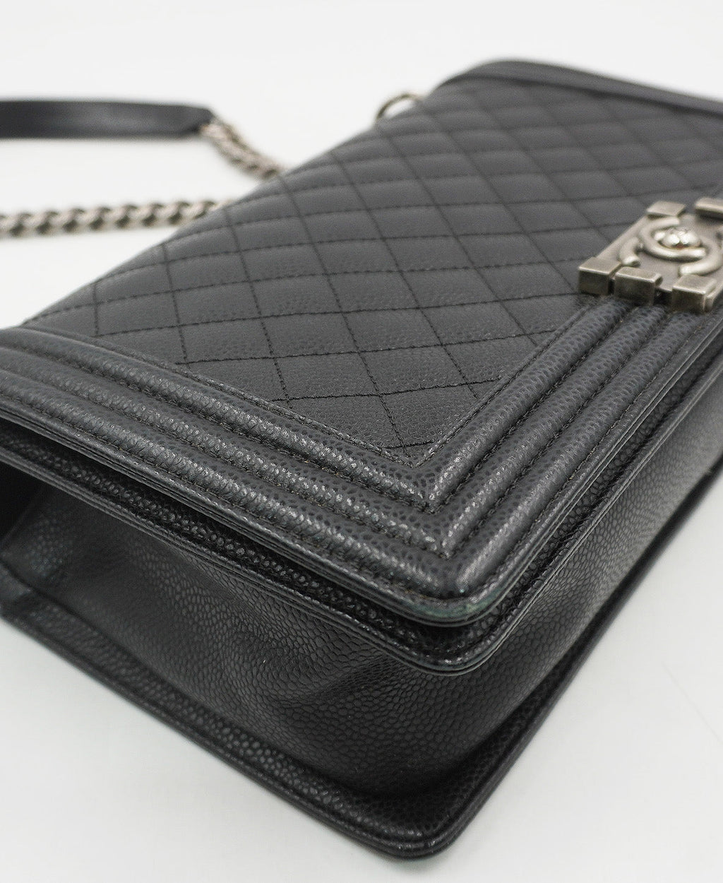 Medium Caviar Boy Black