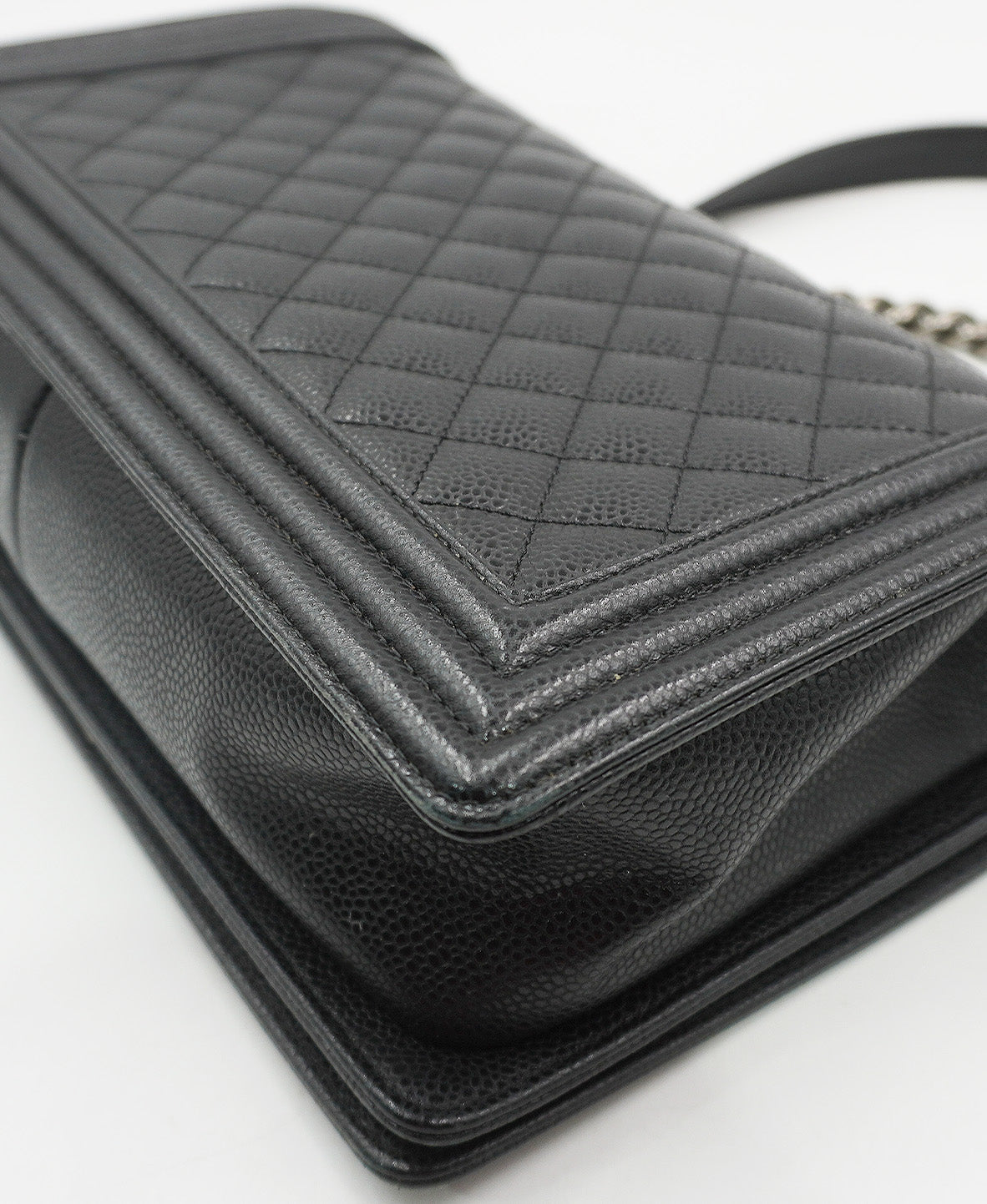 Medium Caviar Boy Black