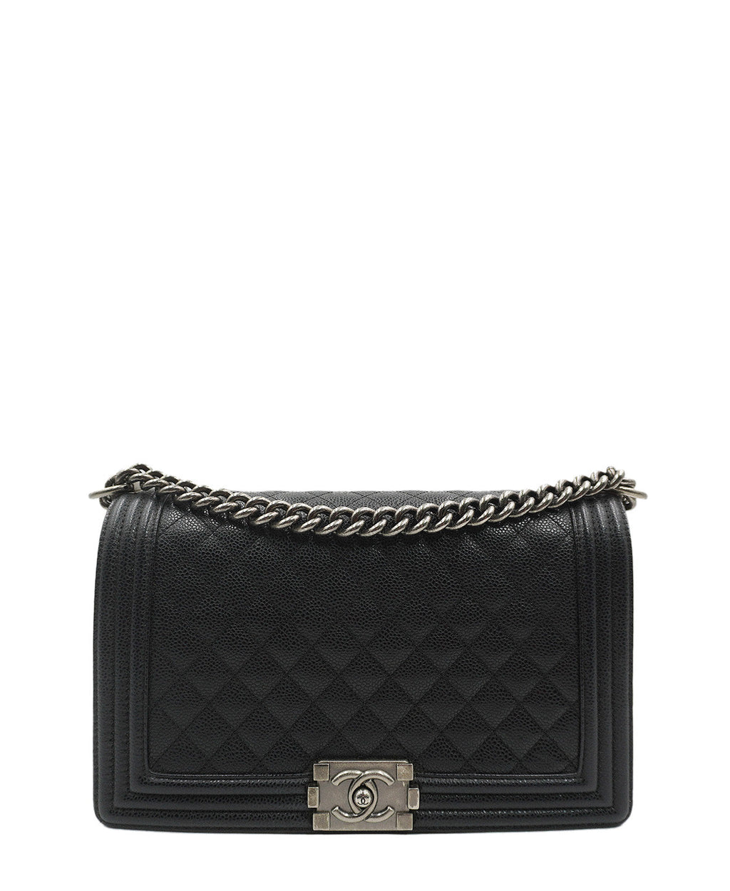 Medium Caviar Boy Black