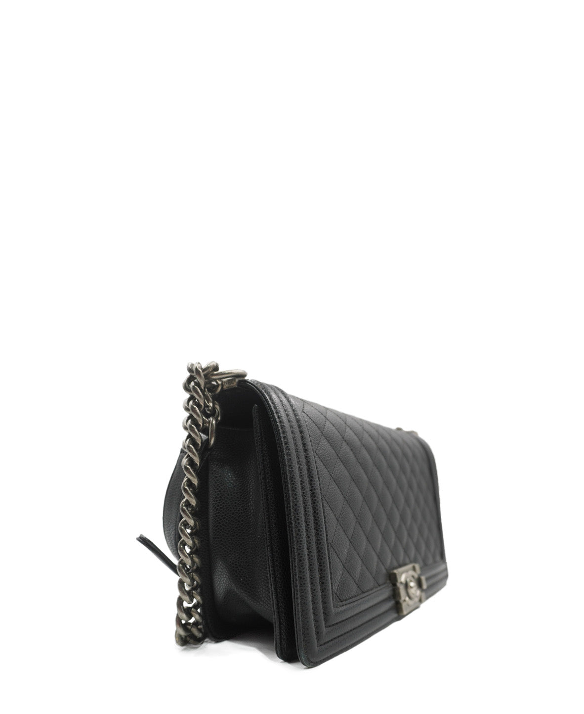 Medium Caviar Boy Black