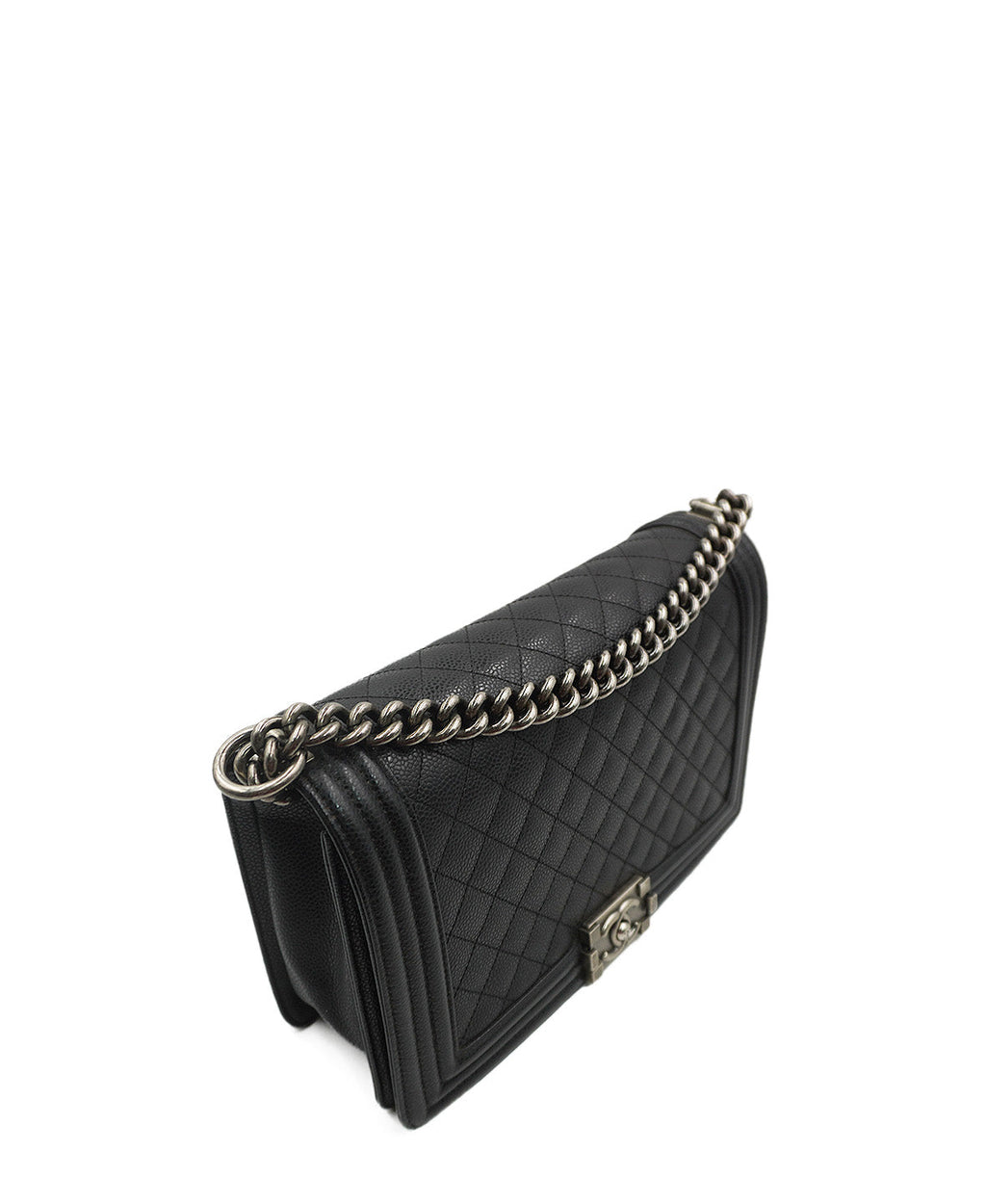 Medium Caviar Boy Black