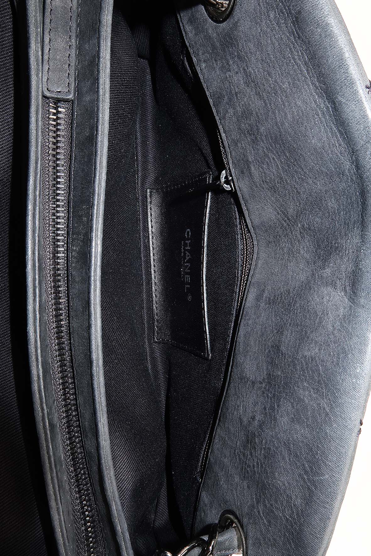 Medium Mademoiselle Bowling Bag Dark Grey