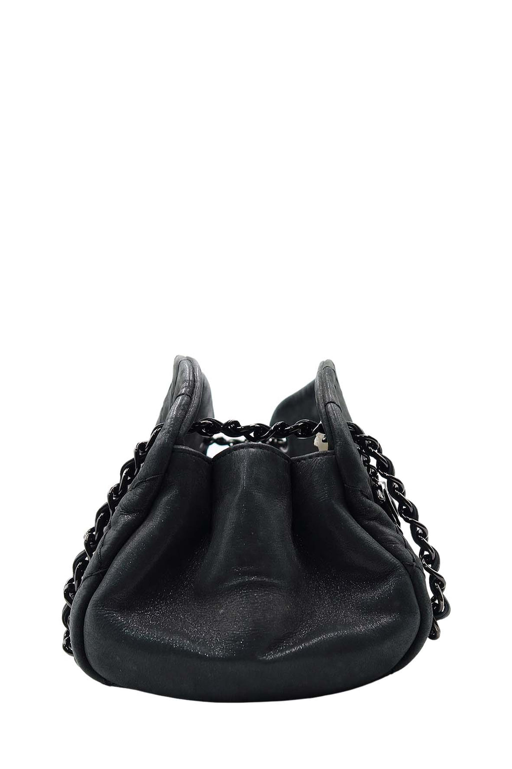 Medium Mademoiselle Bowling Bag Dark Grey