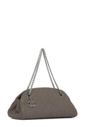 Medium Mademoiselle with Ruthenium Hardware Olive Brown