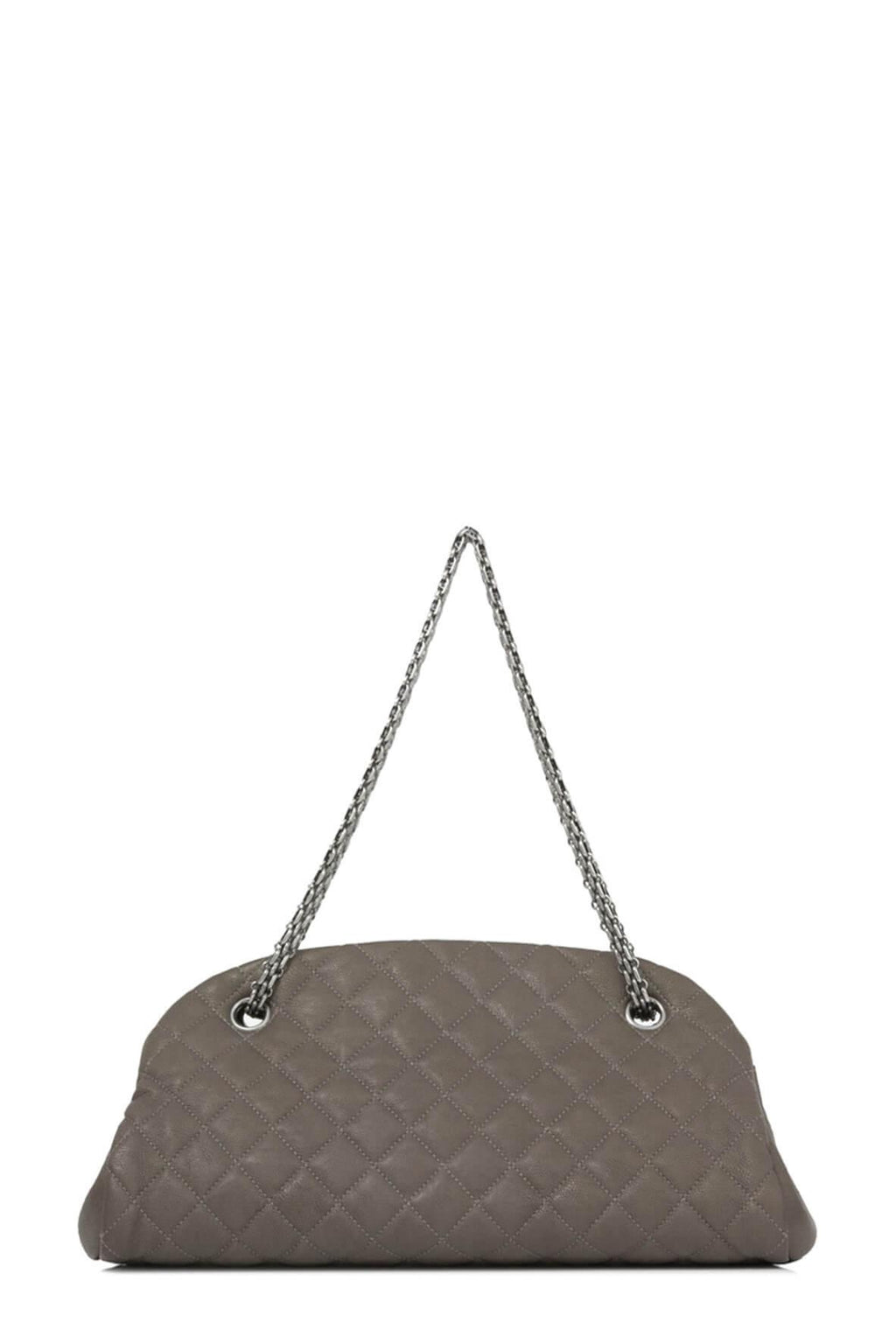 Medium Mademoiselle with Ruthenium Hardware Olive Brown