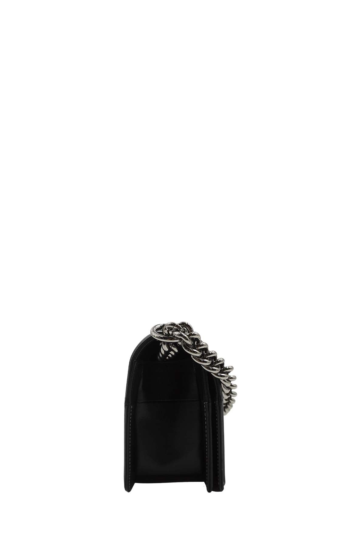 Medium Original Clasp Boy Bag Black