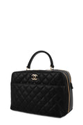Large Trendy CC Bowling Bag Black