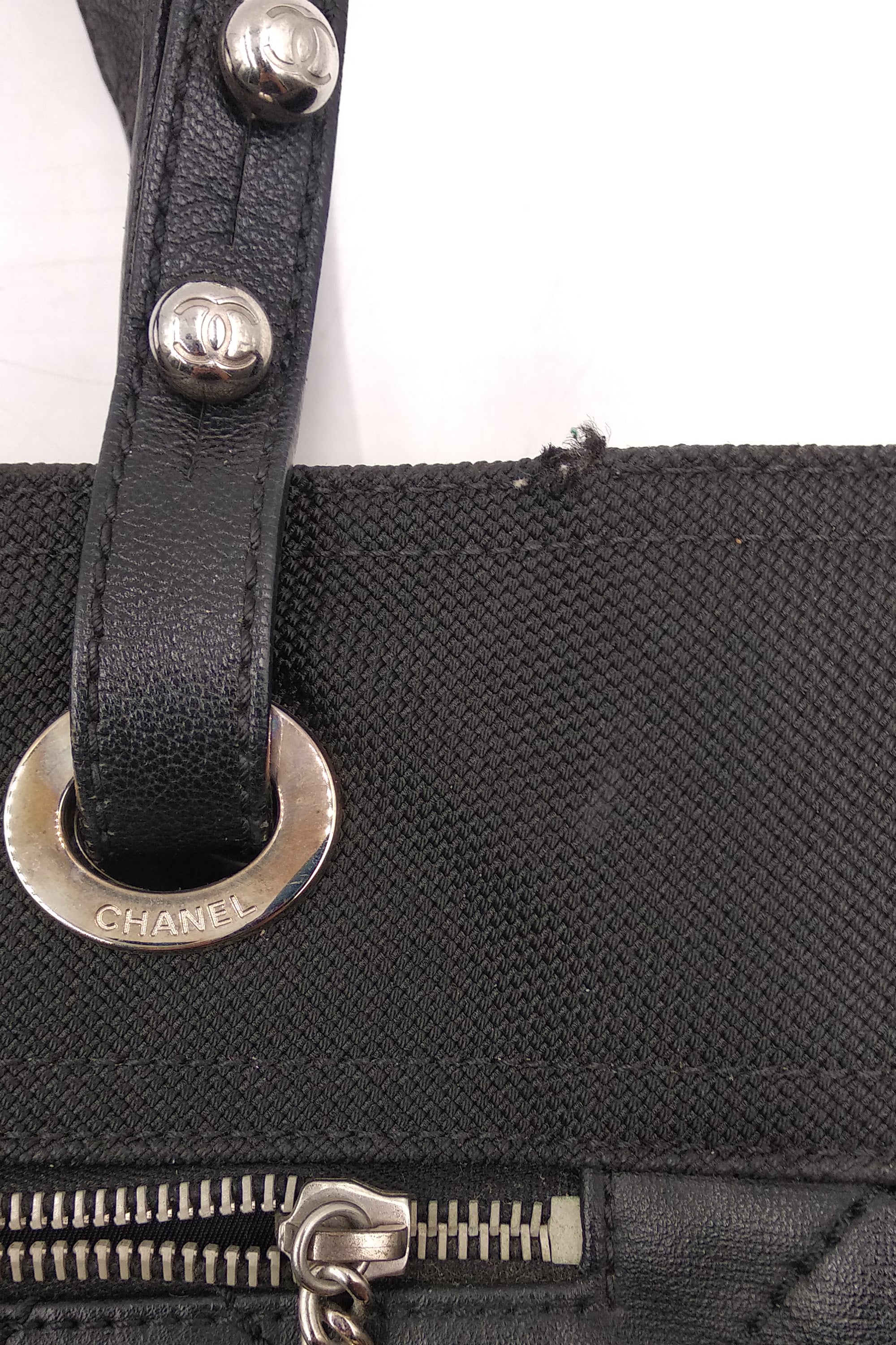Paris Biarritz Shopping Tote Black