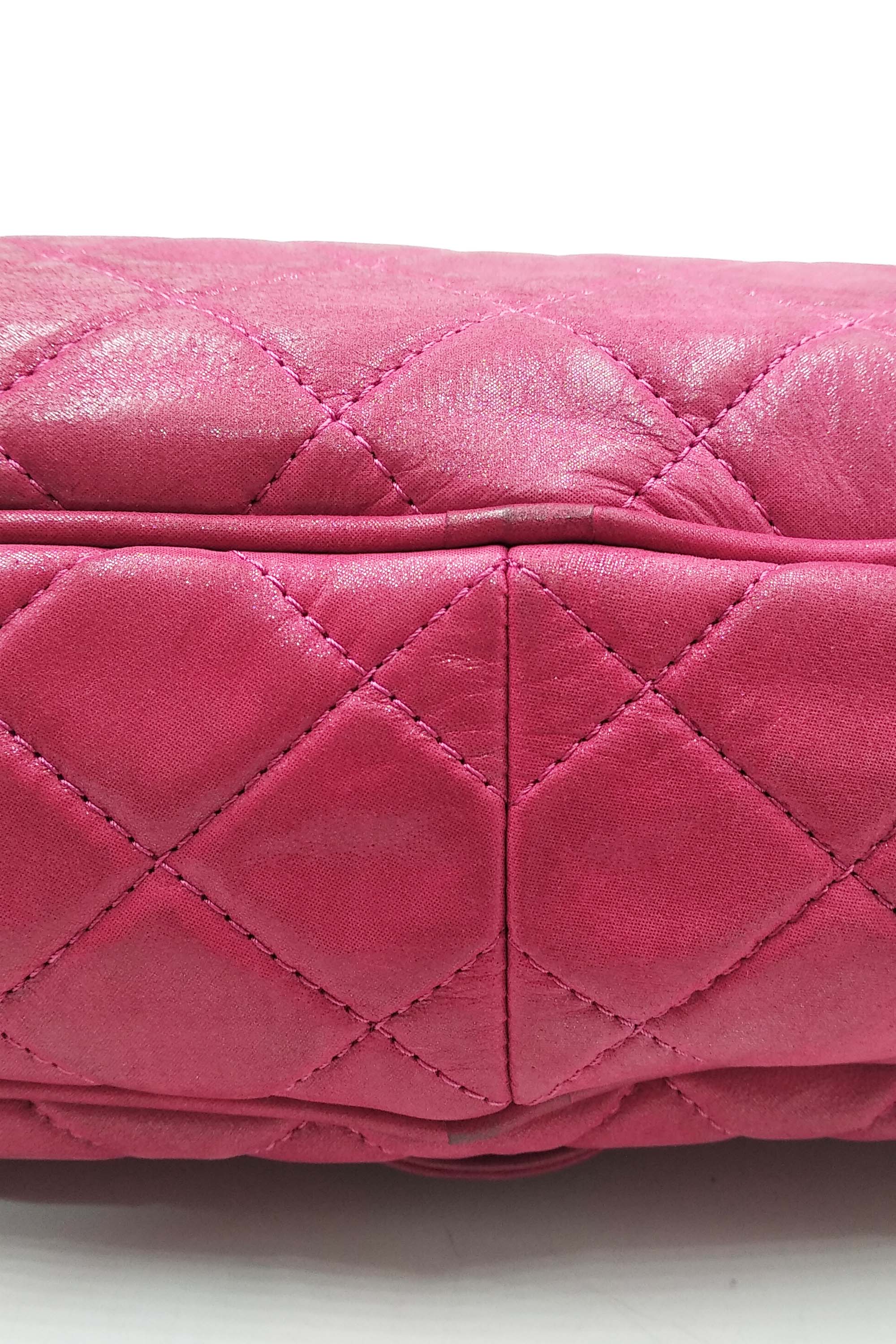 Paris-Bombay Large Shiva Flap Bag Pink