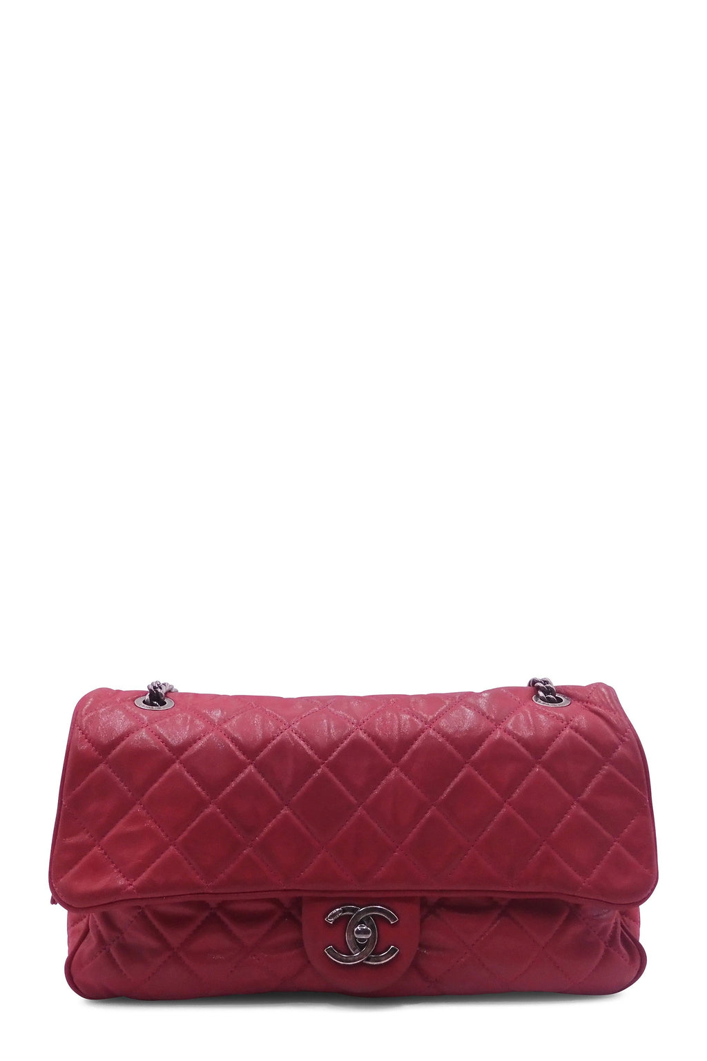 Paris-Bombay Large Shiva Flap Bag Pink
