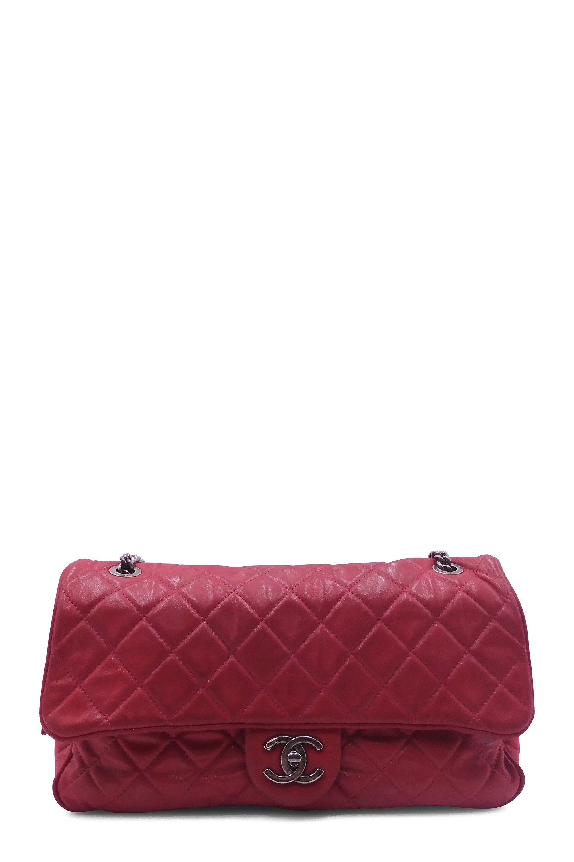 Paris-Bombay Large Shiva Flap Bag Pink