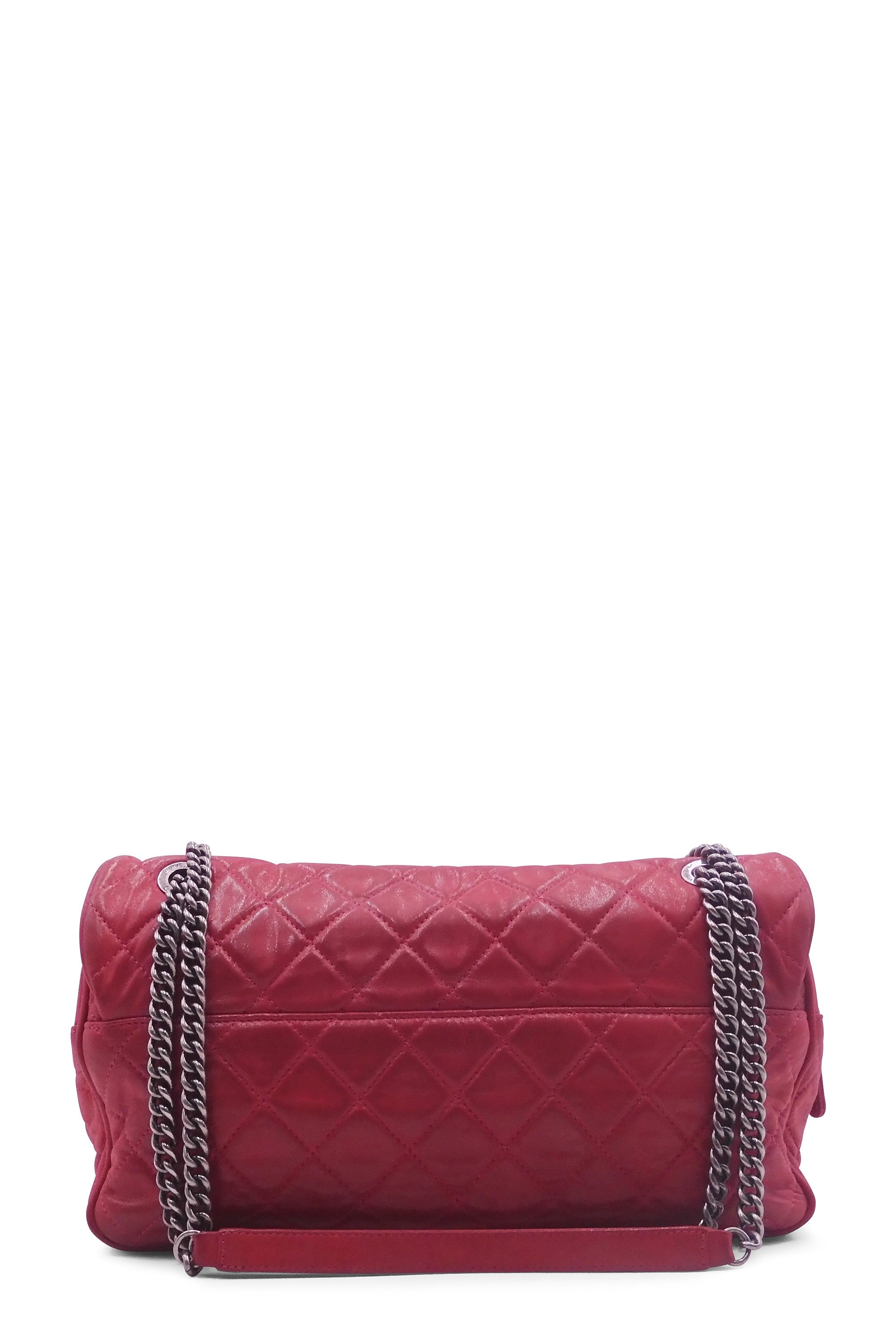 Paris-Bombay Large Shiva Flap Bag Pink