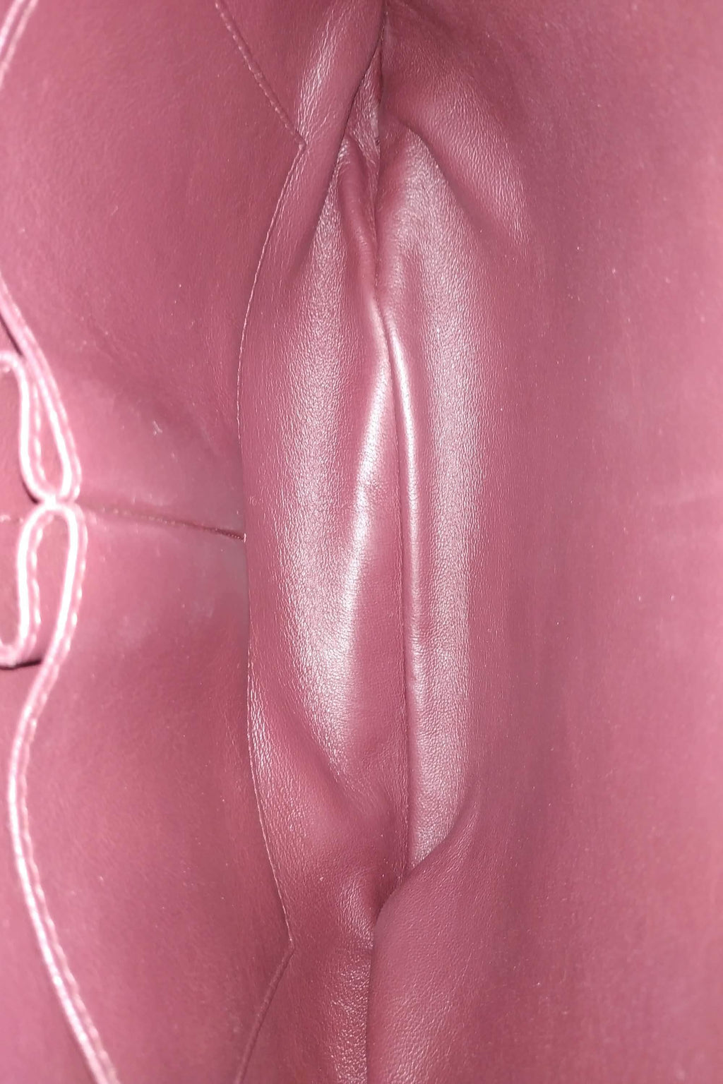 Quilted Lambskin Large Trendy CC Rosy Brown