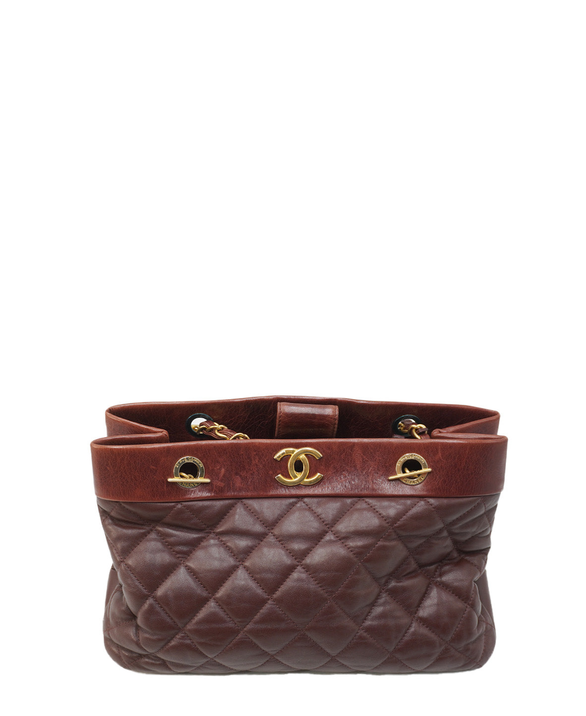 Quilted Soft Elegance Tote Red