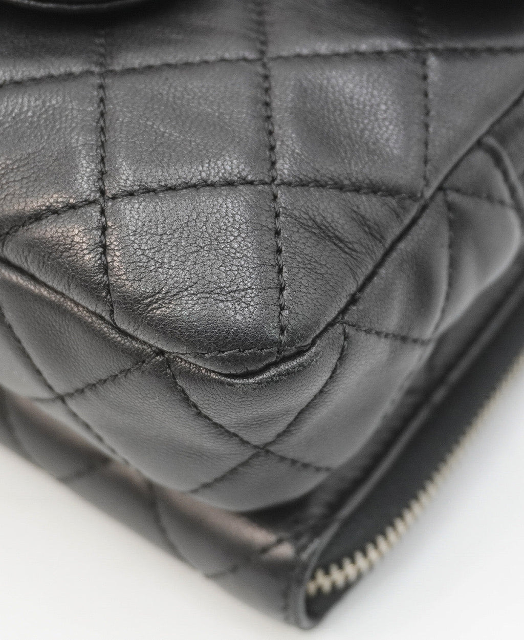 Ultimate Stitch Mini Flap Bag Black