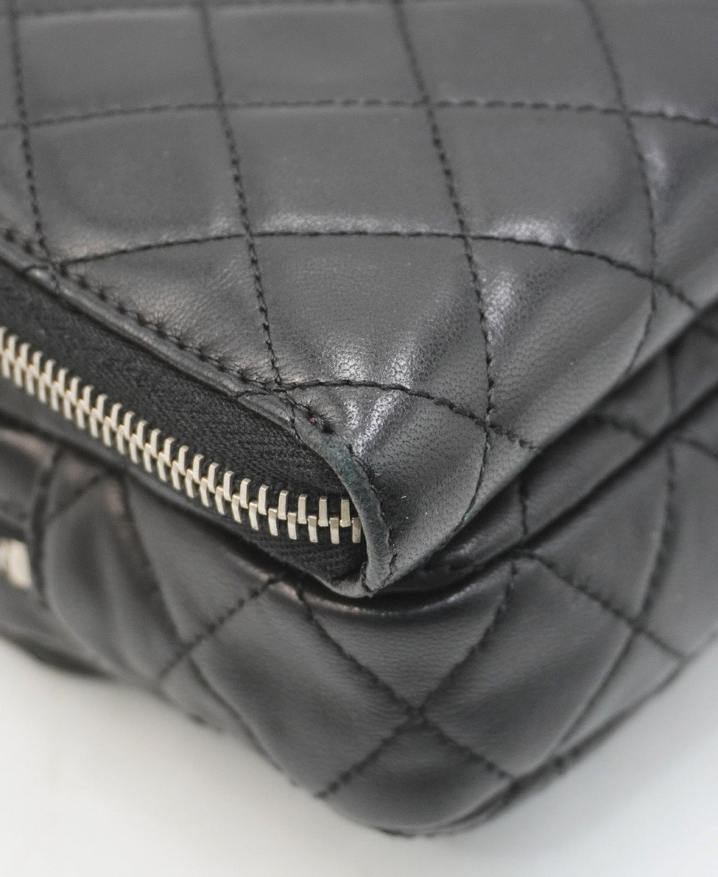 Ultimate Stitch Mini Flap Bag Black