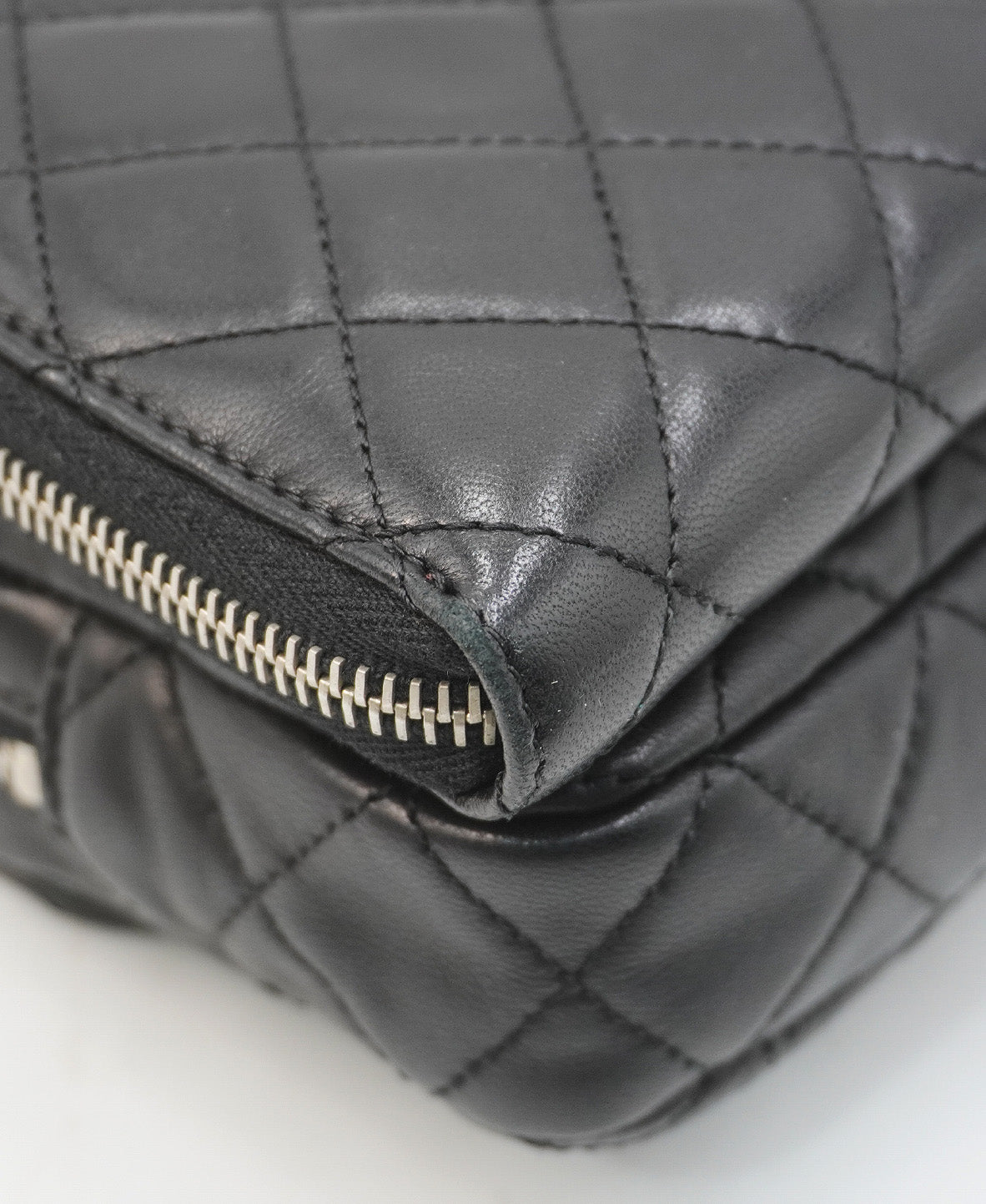 Ultimate Stitch Mini Flap Bag Black