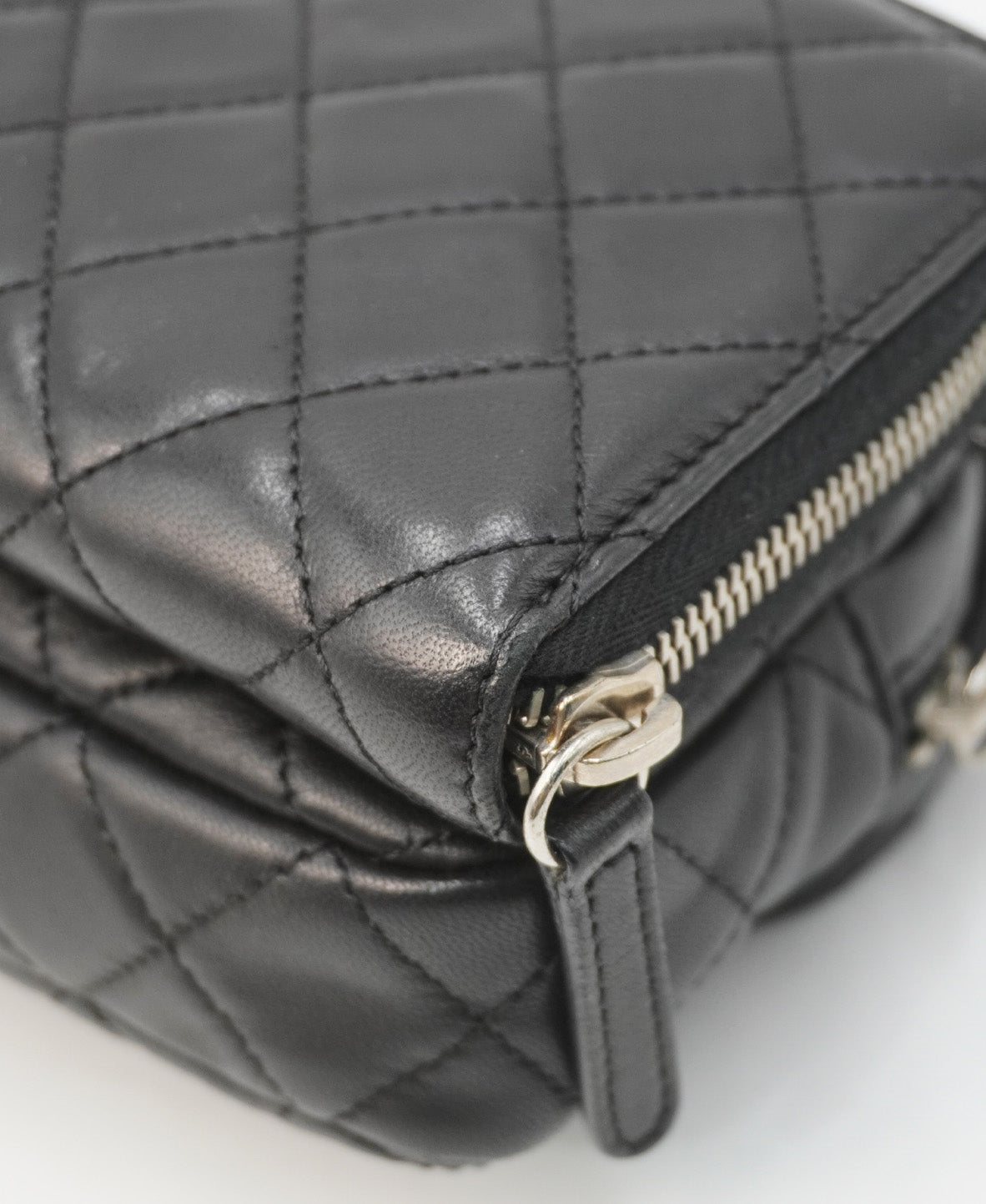 Ultimate Stitch Mini Flap Bag Black