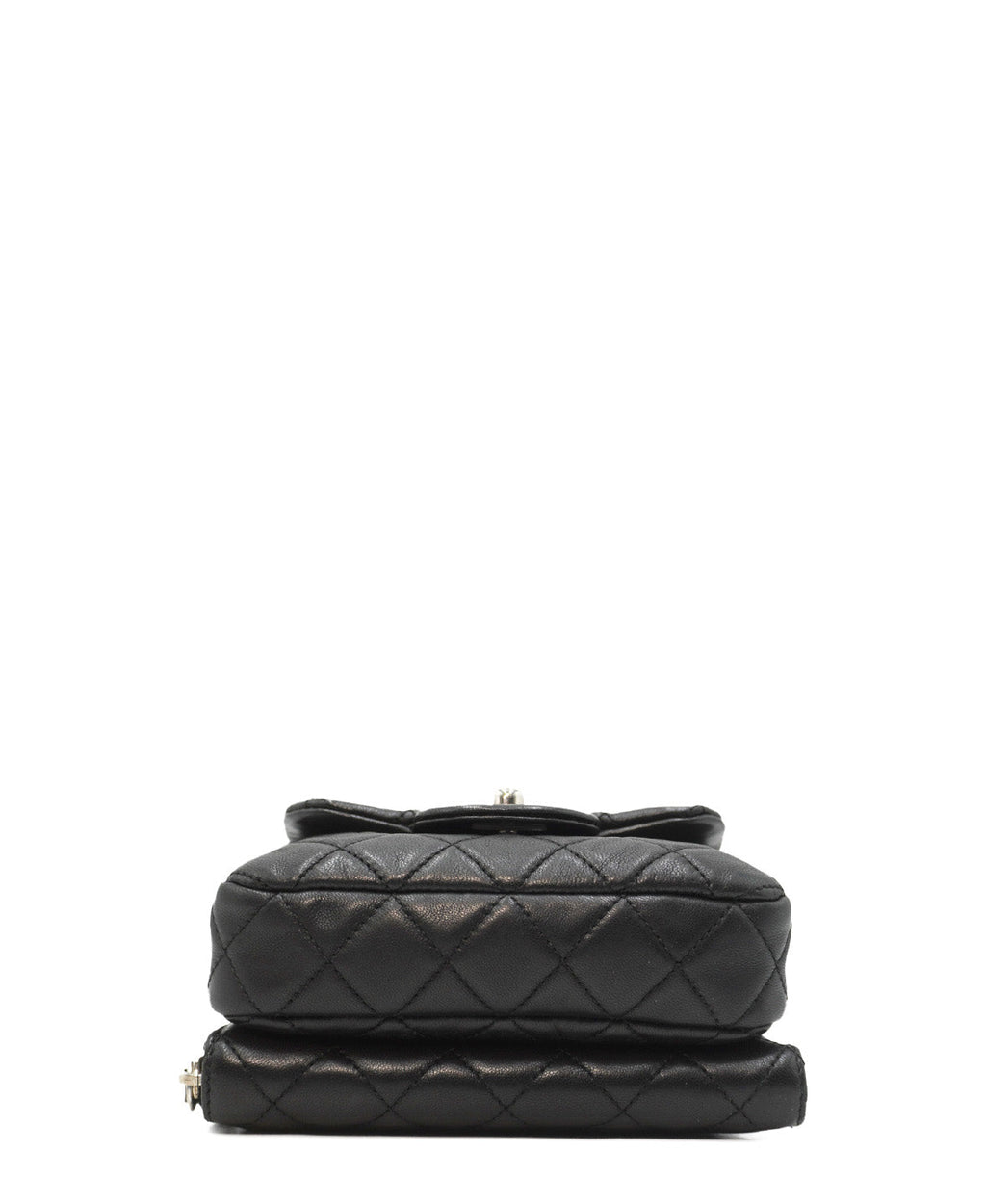 Ultimate Stitch Mini Flap Bag Black
