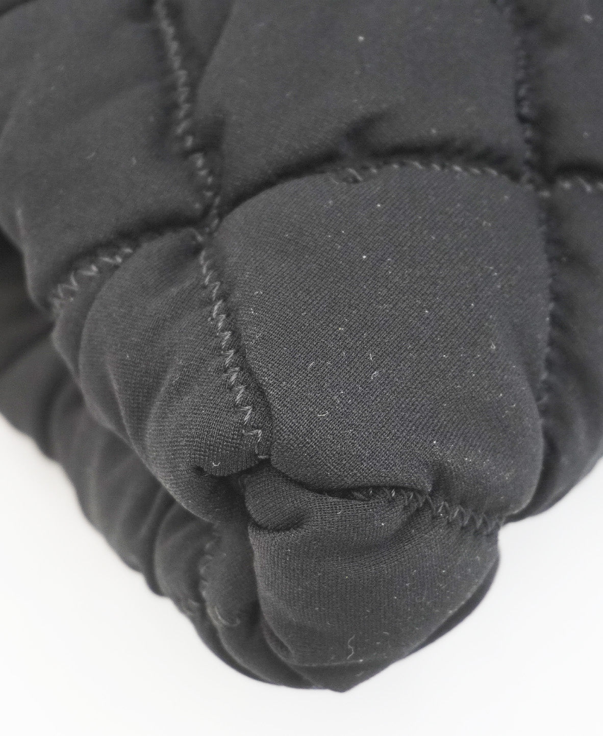 Vintage Fabric Clutch Black