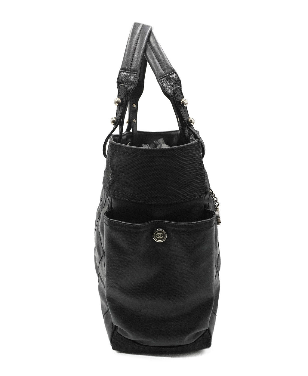Paris Biarritz Shopping Tote Black