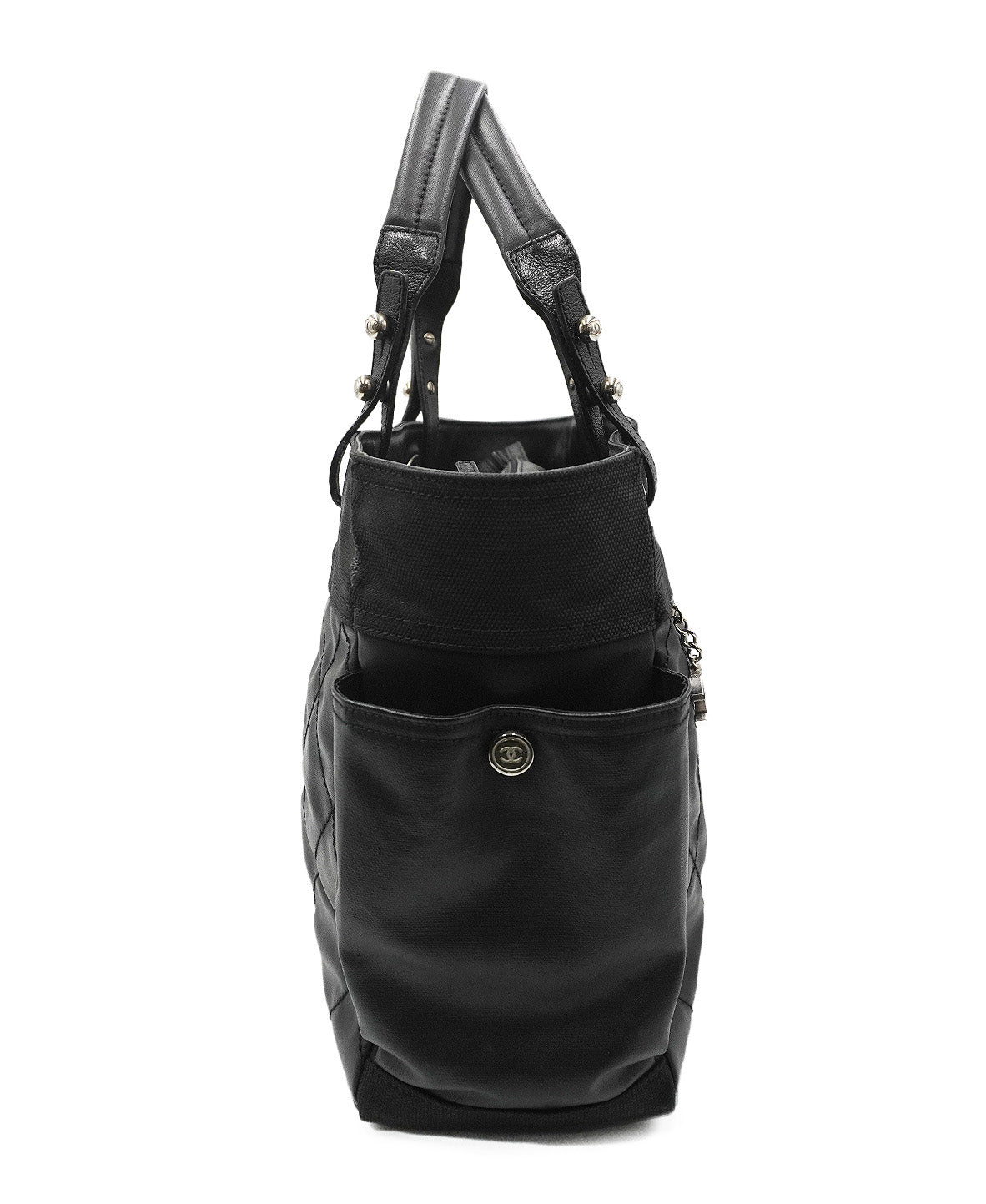 Paris Biarritz Shopping Tote Black