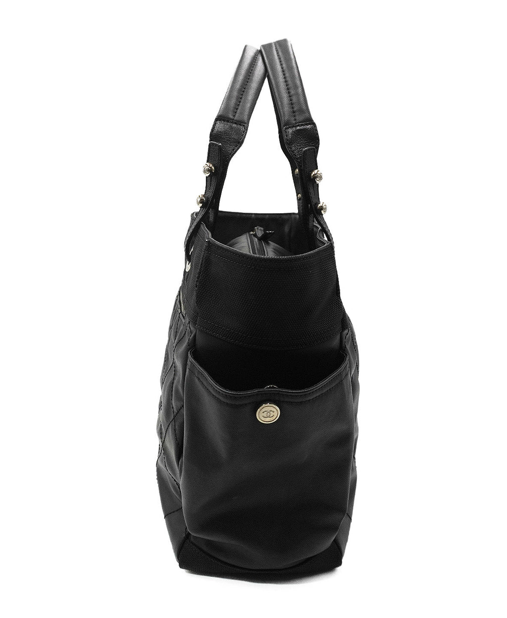 Paris Biarritz Shopping Tote Black