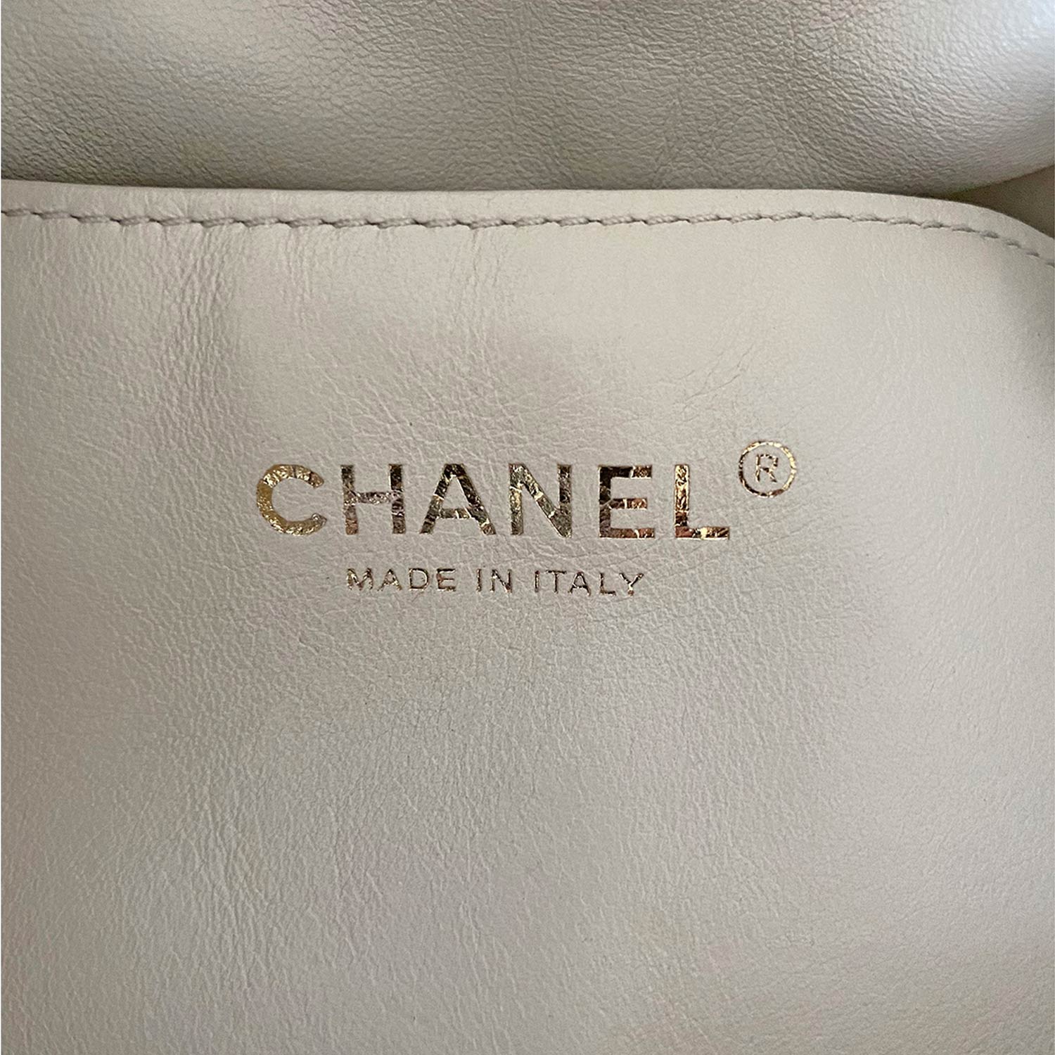 Chanel Drawstring Bucket Bag