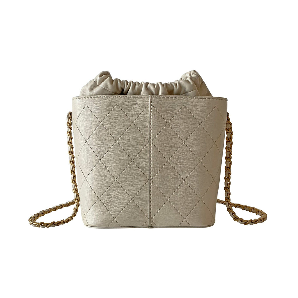 Chanel Drawstring Bucket Bag