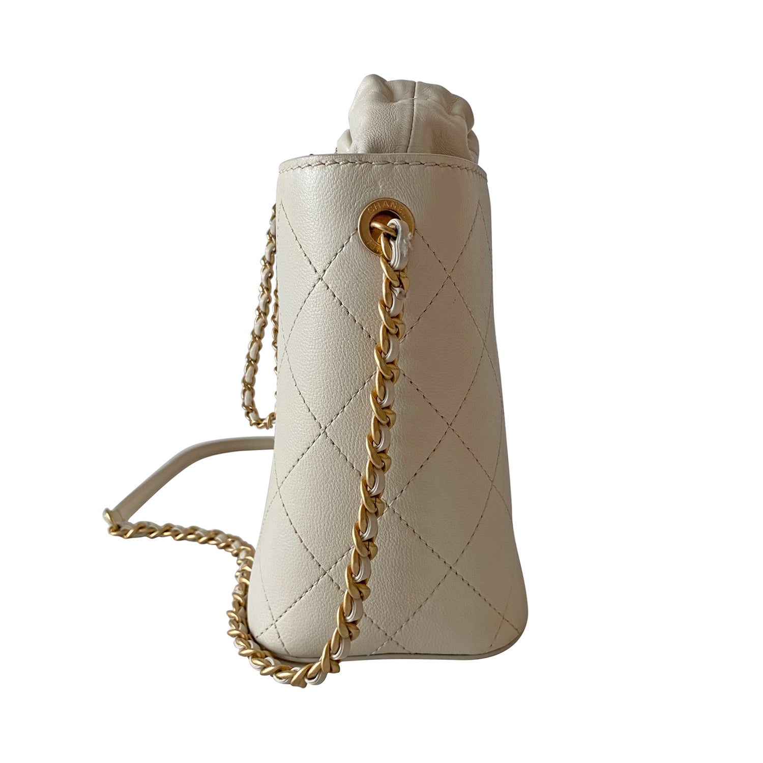 Chanel Drawstring Bucket Bag