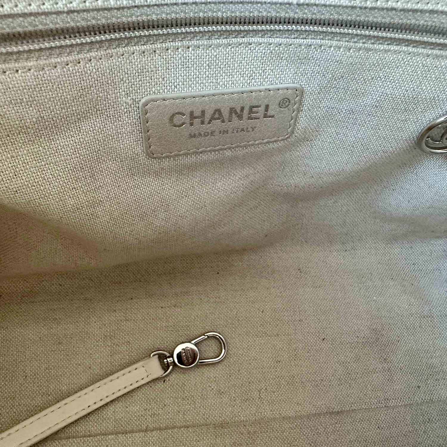 Chanel Deauville Small Shopper Tote Bag