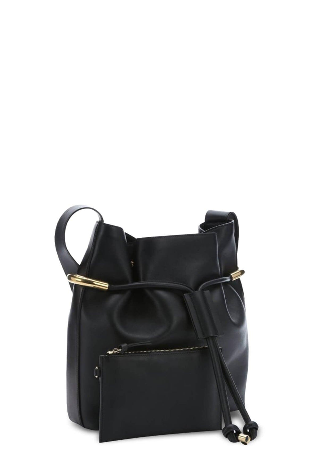 Emma Drawstring Bag Black