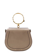 Medium Nile Bracelet Bag Beige