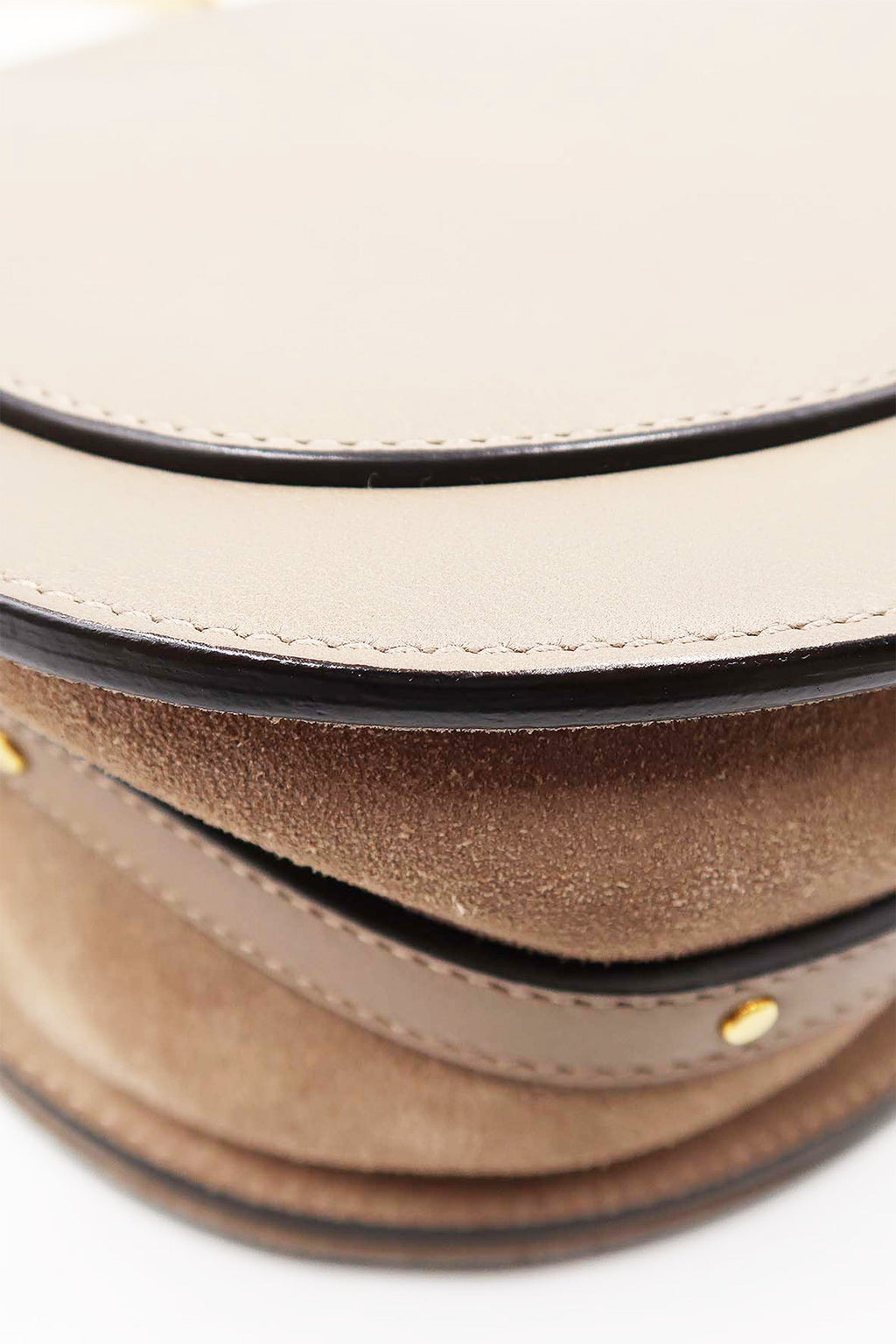 Medium Nile Bracelet Bag Beige