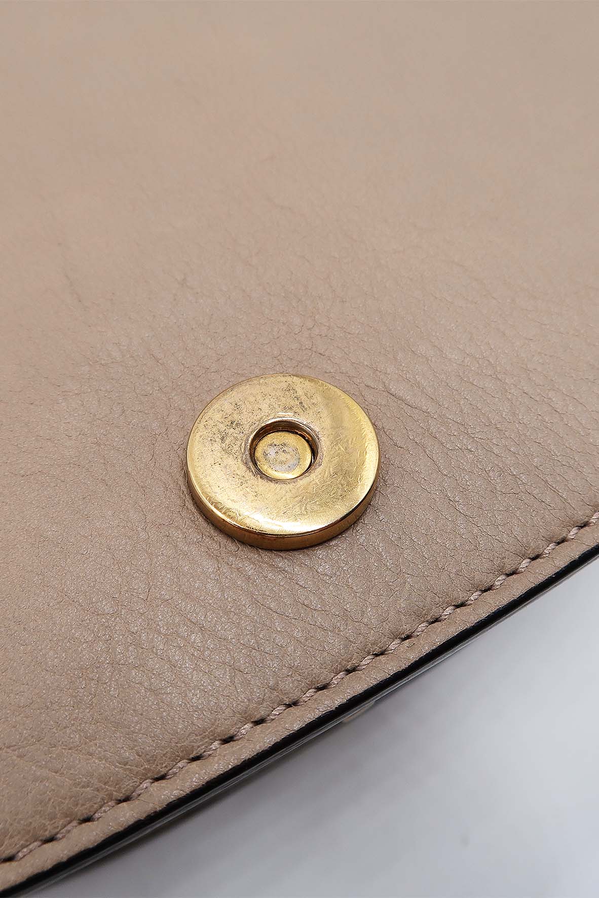 Medium Nile Bracelet Bag Beige