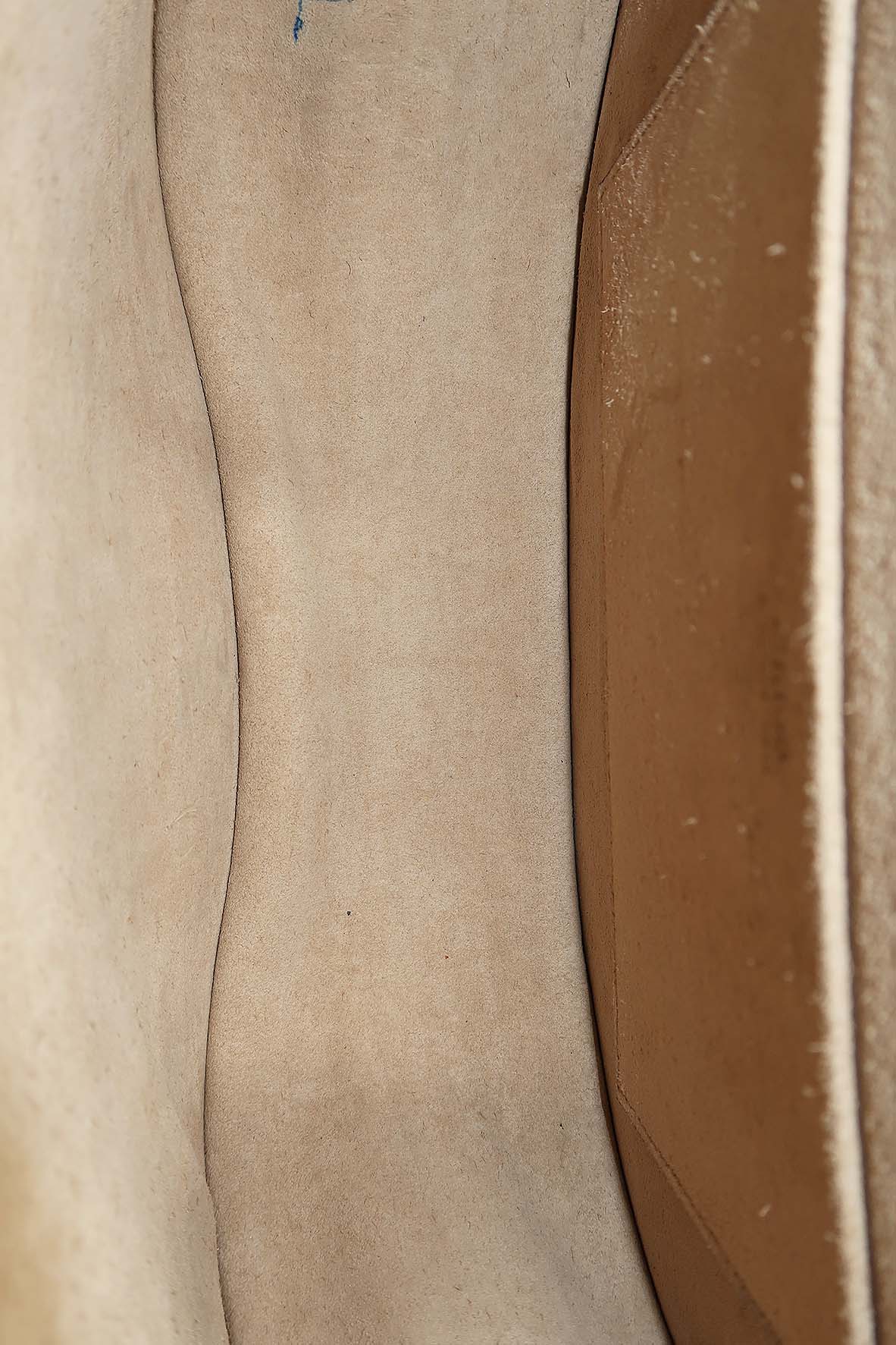 Medium Nile Bracelet Bag Beige