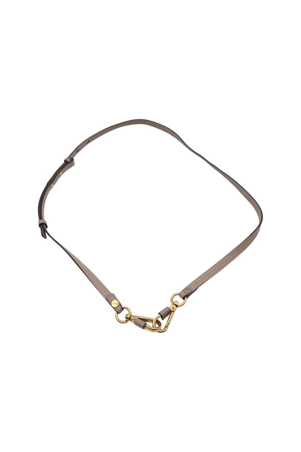 Medium Nile Bracelet Bag Beige