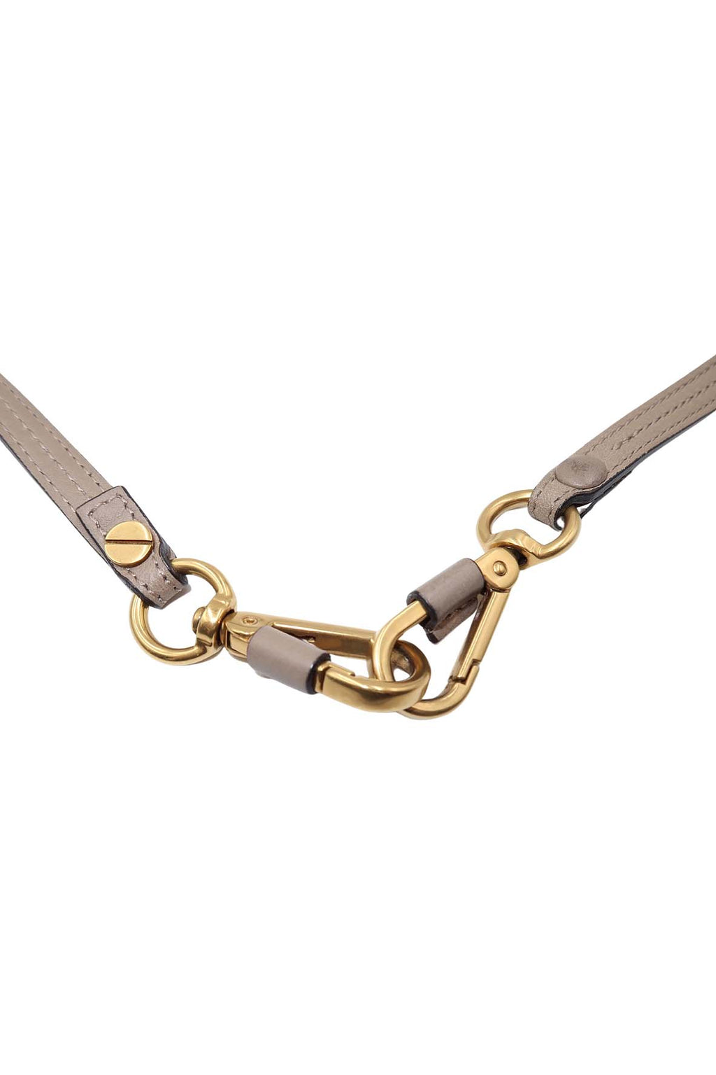 Medium Nile Bracelet Bag Beige