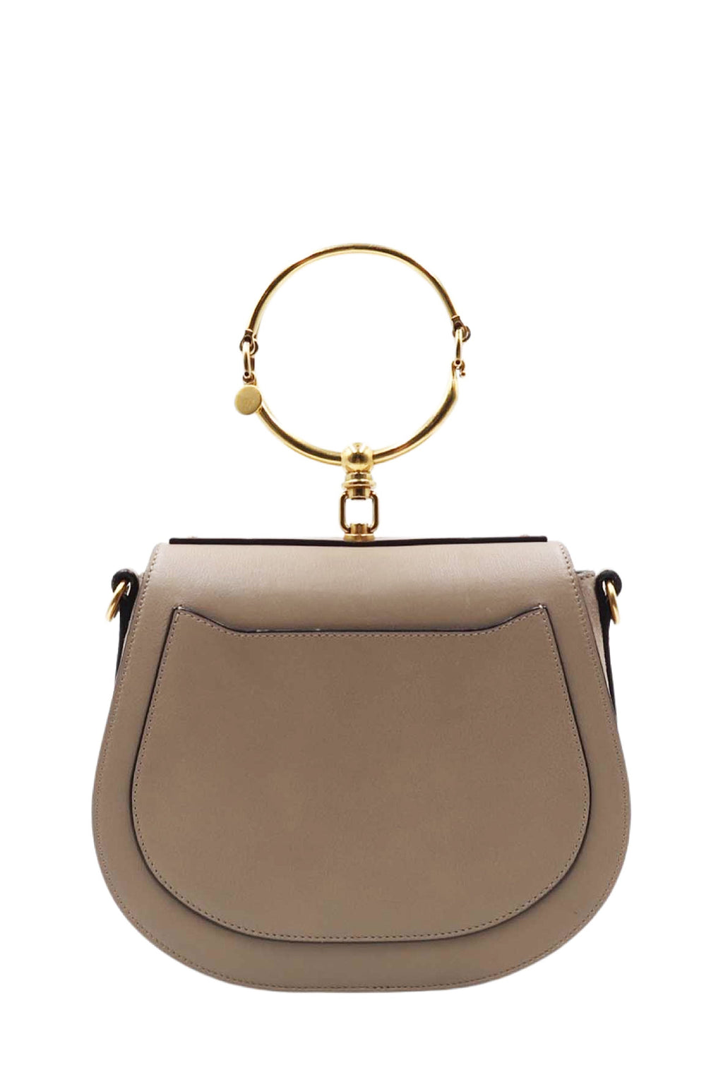 Medium Nile Bracelet Bag Beige