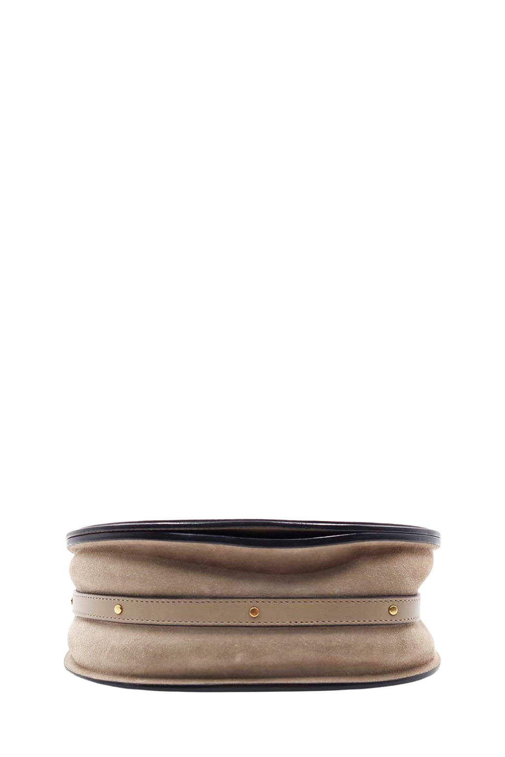 Medium Nile Bracelet Bag Beige