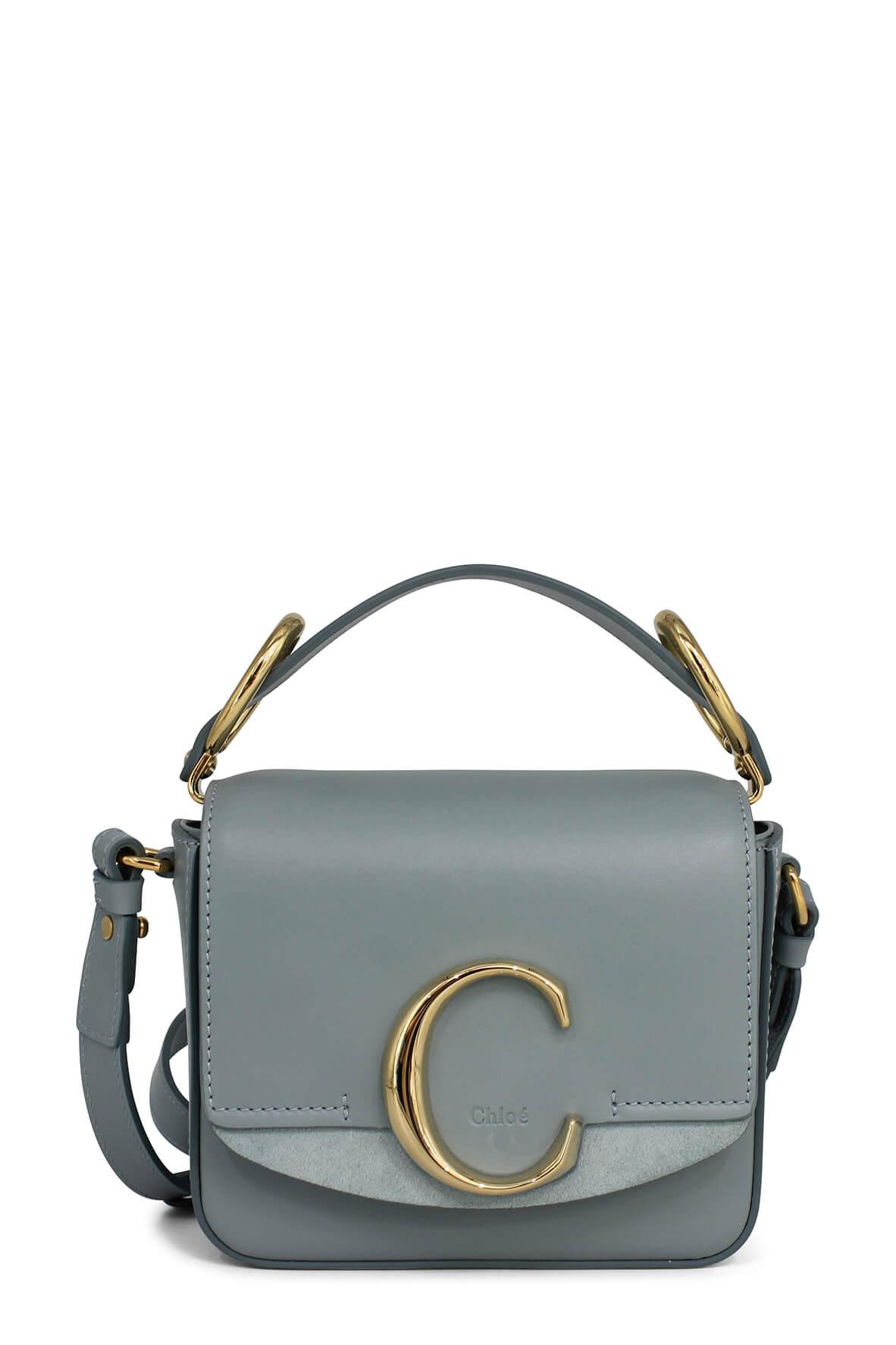 Mini Chloe C Bag Faded Blue