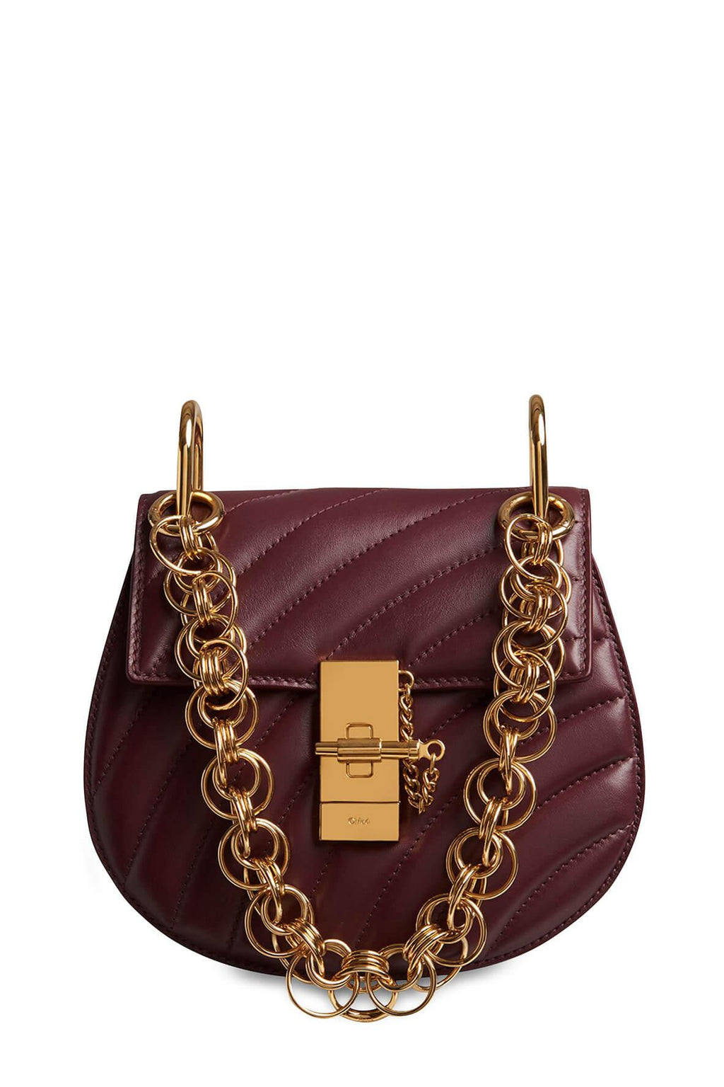 Mini Drew Bijou Bag Burnt Brown