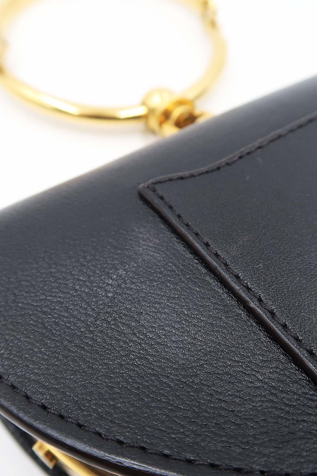 Small Nile Minaudiere Bracelet Bag Black