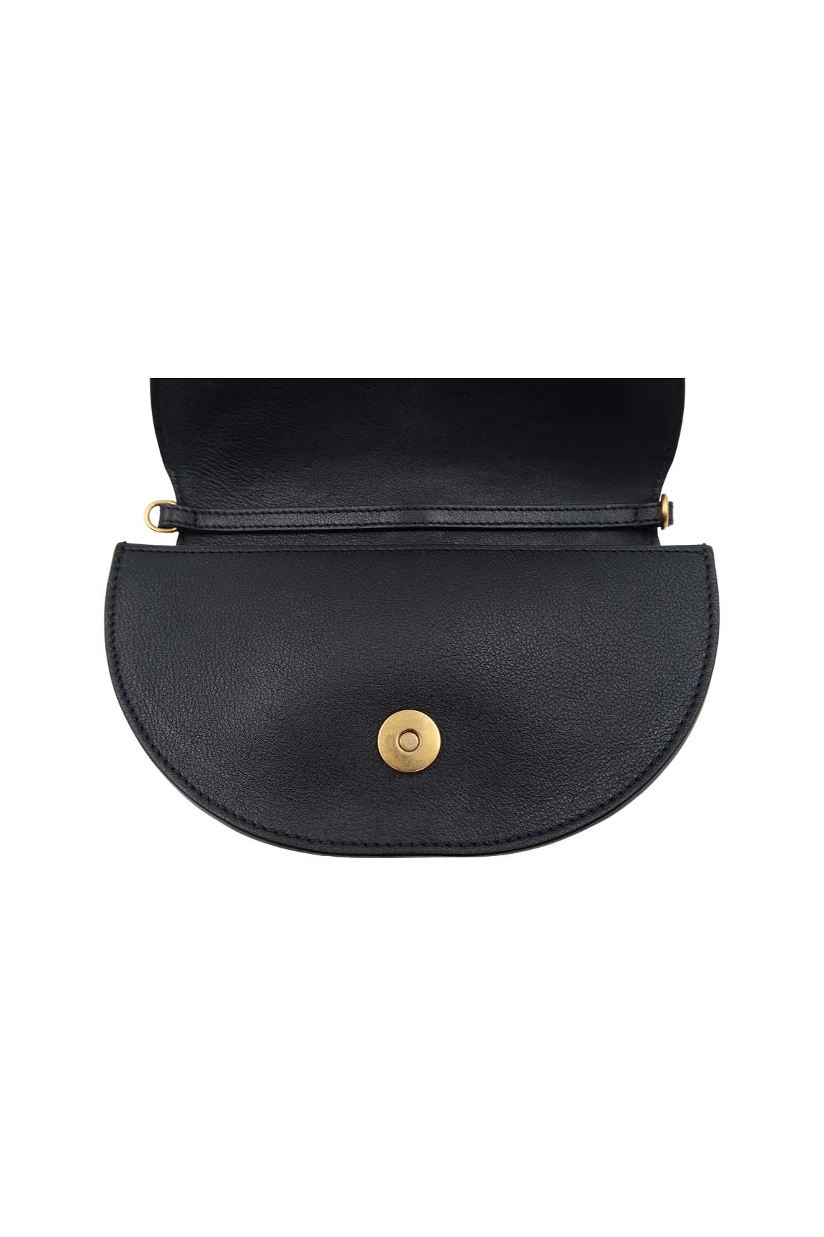 Small Nile Minaudiere Bracelet Bag Black