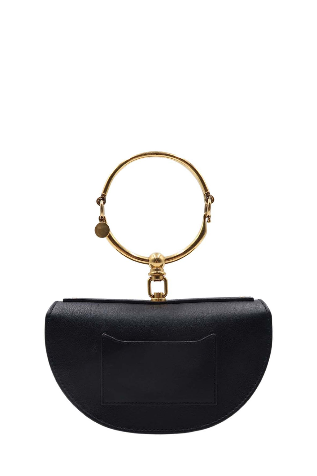 Small Nile Minaudiere Bracelet Bag Black