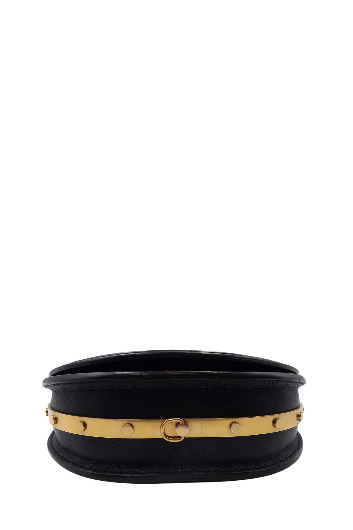 Small Nile Minaudiere Bracelet Bag Black
