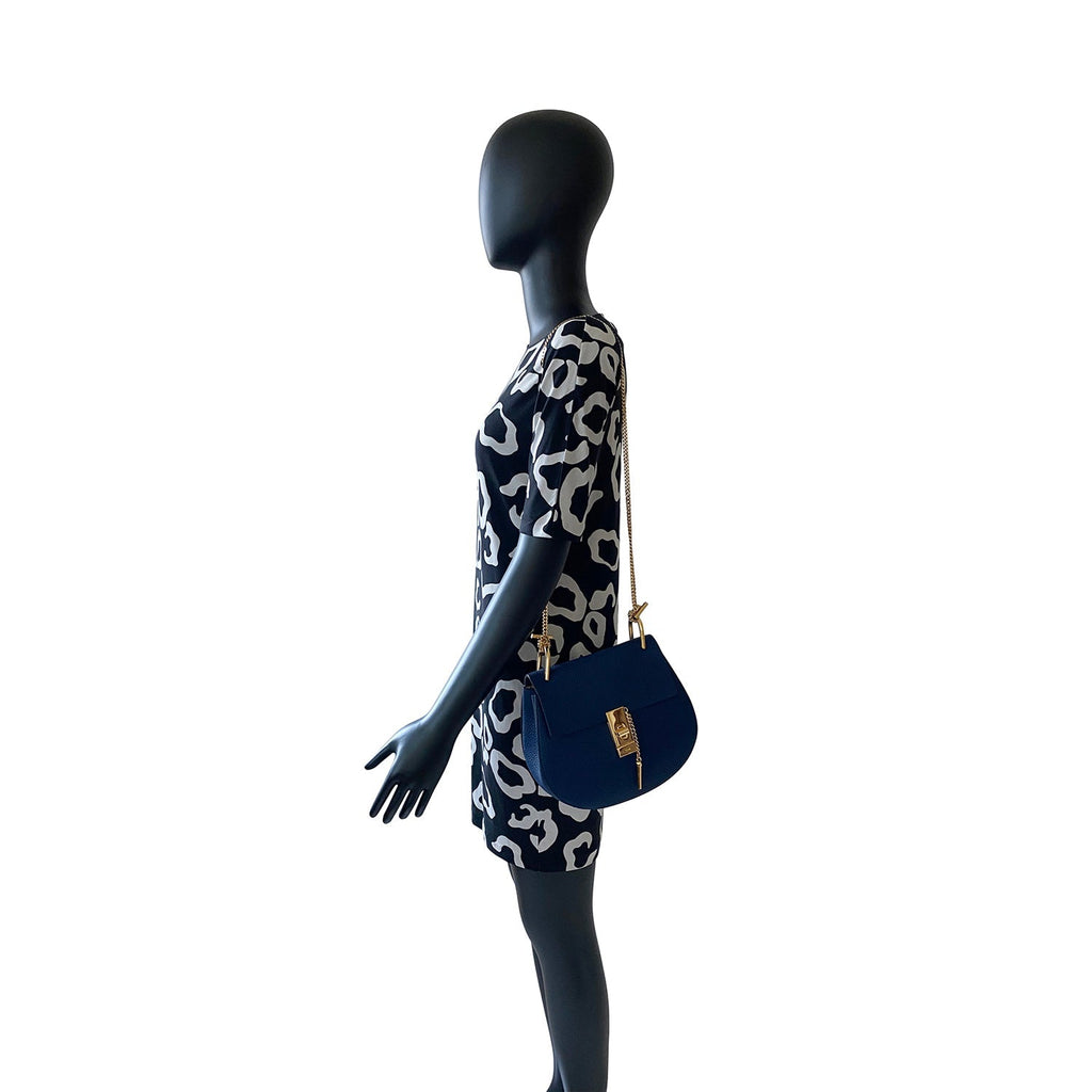ChloÃƒÆ’Ã‚Â© Drew Mini Leather Shoulder Bag