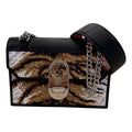 Christian Louboutin Elisa Paillettes Sequin Bengal Calf Bag