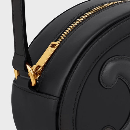 OVAL LEATHER BAG TRIOMPHE